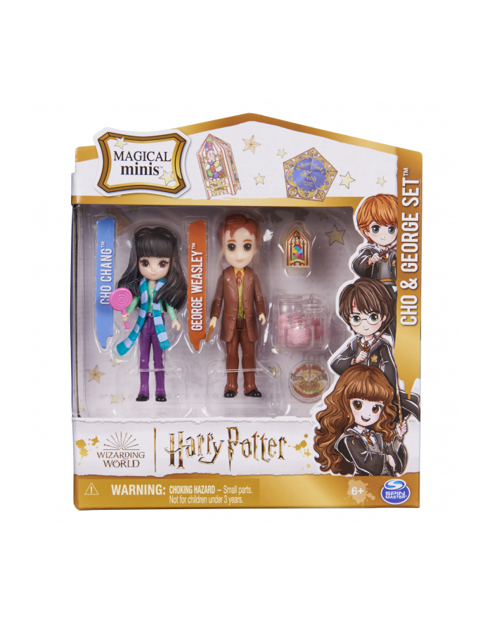 Wizarding World Lalka Cho, George 3''; 2pak 6064901 Spin Master główny