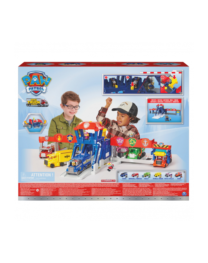 PAW PATROL / Psi Patrol  Big Truck Pups Garaż z dzwiękiem 6065528 Spin Master główny