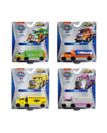 PAW PATROL / Psi Patrol Big Truck Pups Die-Cast, auta ciężarowe blister mix 6063833 Spin Master