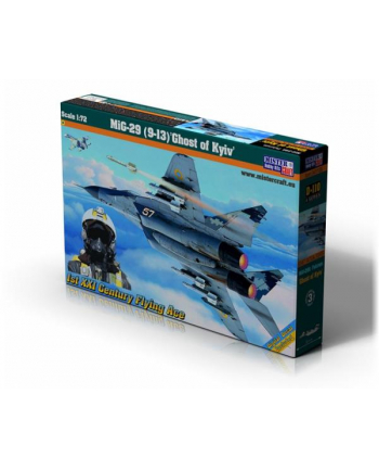 olymp aircraft Model samolotu do sklejania MiG-29 (9-13) '';Ghost of Kyiv''; 1:72 D-110