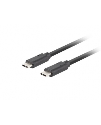lanberg Kabel USB-C M/M 3.1 gen 2 0.5M 10GB/S PD100W czarny