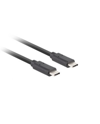 lanberg Kabel USB-C M/M 3.1 gen 2 0.5M 10GB/S PD100W czarny