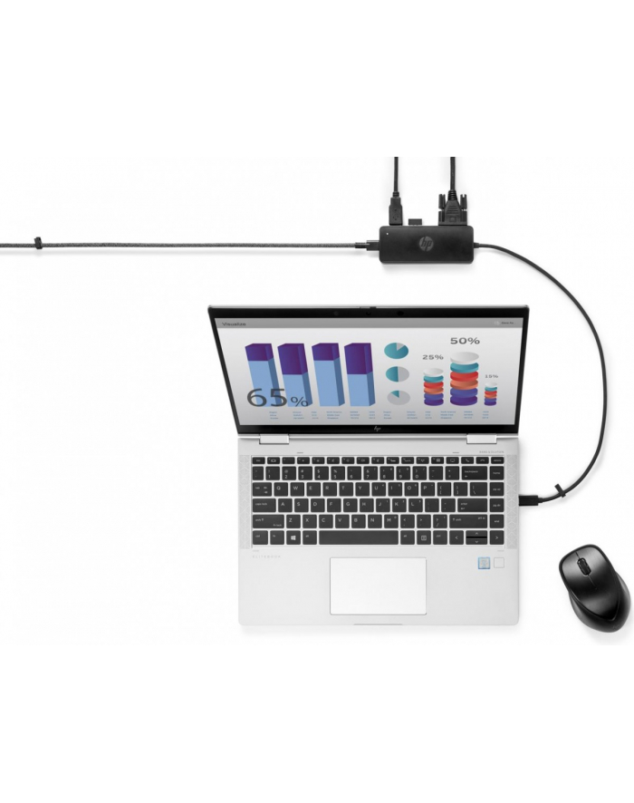 hp inc. Koncentrator podróżny USB-C Travel HUB G2 (FOX 2)          7PJ38AA główny