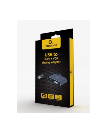gembird Adapter USB 3.0 to HDMI VGA D-SUB nr 1