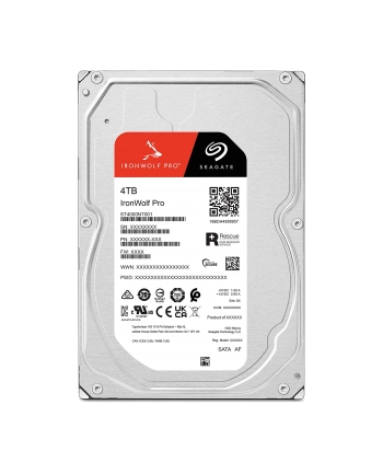seagate Dysk IronWolfPro 4TB 3.5'' 256MB ST4000NT001 nr 1