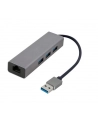 gembird Adapter USB-AM to LAN GbE Hub 3xUSB 3.0 - nr 6