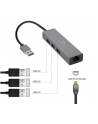 gembird Adapter USB-AM to LAN GbE Hub 3xUSB 3.0 - nr 9