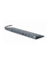 gembird Hub USB-C HDMI GbE 3xUSB 3.1 2xUSB 2.0 2xUSB-C USB-C PD Card VGA - nr 5