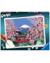 Malowanka CreArt: Kwitnąca wiśnia w Japonii 201778 RAVENSBURGER malowanie po numerach - nr 2