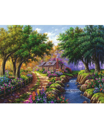 Puzzle 1500el Chatka nad rzeką 171095 Ravensburger nr 1
