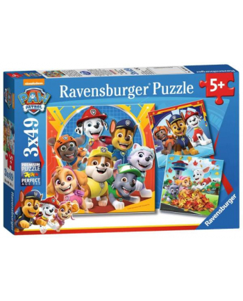 Puzzle 3x49el PAW PATROL Psi Patrol 050482 Ravensburger