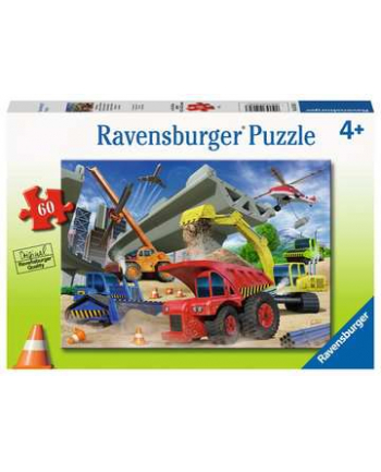 Puzzle 60el Maszyny budowlane 051823 Ravensburger