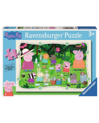 Puzzle 35el Peppa Pig Świnka Peppa 056187 Ravensburger