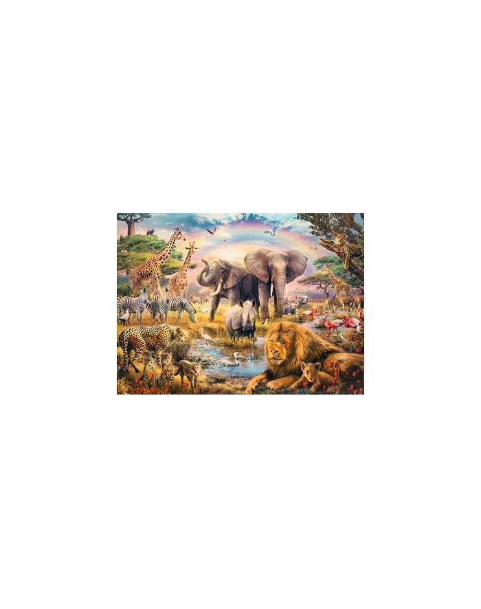 Puzzle 100el XXL Dzikie zwierzęta 132843 Ravensburger główny