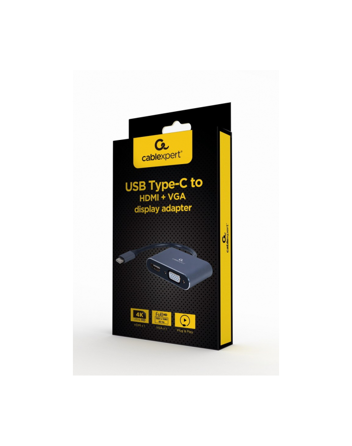 gembird Adapter USB-C to HDMI VGA główny