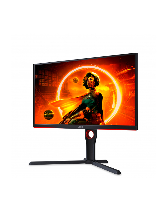 aoc Monitor 24,5 cali 25G3ZM/BK VA 240Hz HDMIx2 DPx2 Pivot główny