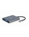 gembird Adapter USB-C Hub HDMI USB-C PD VGA USB 3.0 Audio Card - nr 9