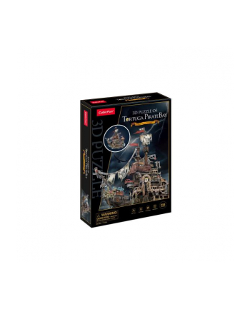 dante Puzzle 3D Zatoka Piratów LED T4039h Cubic Fun 24039