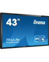 IIYAMA T4362AS-B1 4k UHD LCD 43inch 20 Points PCAP 500cd/m2 1200:1 3840x2160 AG RS232C 16GB eMMC 2GB RAM - nr 1