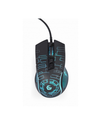 GEMBIRD MUSG-RGB-01 Gamingowa mysz z podświetleniem RGB USB