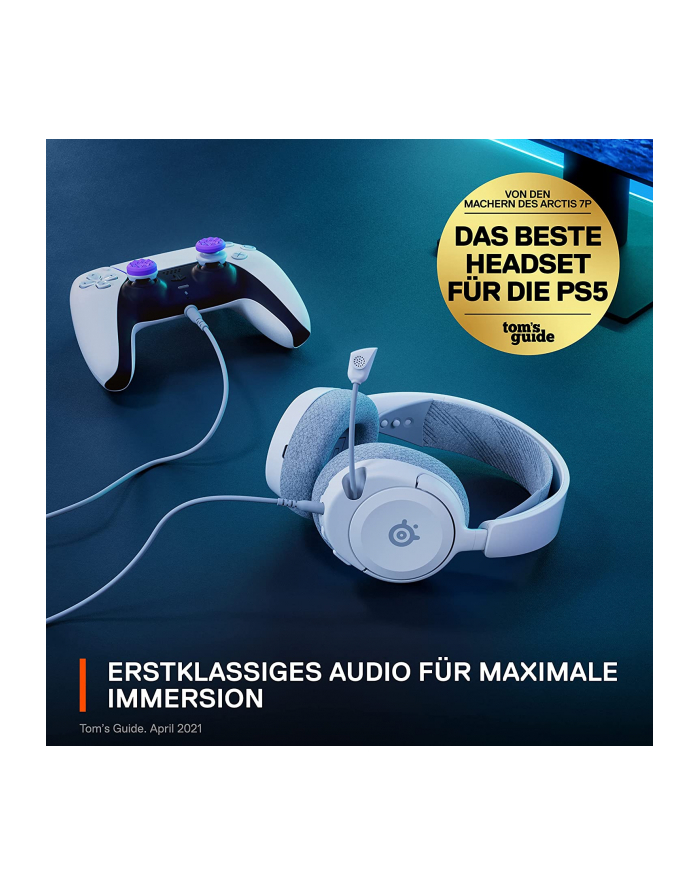 STEELSERIES Arctis Nova 1P Headset White główny