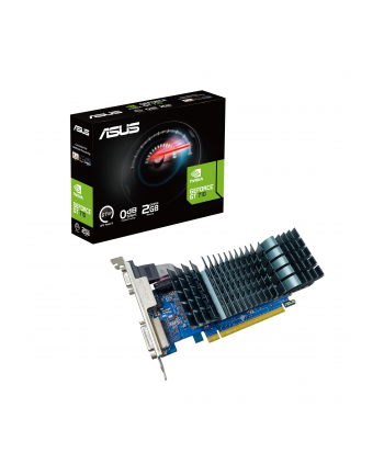 ASUS NVIDIA GeForce GT 710 Graphics Card PCIe 2.0 2GB DDR3 Memory Passive Cooling Auto-Extreme Technology GPU Tweak III