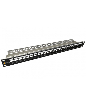 SOLARIX SX24M-0-STP-BK-UNI-N Modular patch panel 24 port 1U