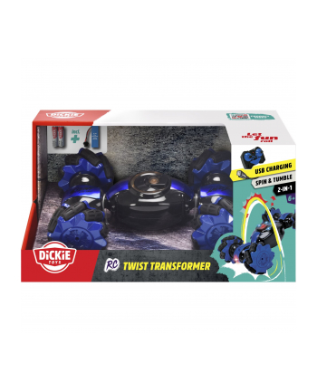 Dickie RC Twist Transformer, RTR (blue/Kolor: CZARNY)