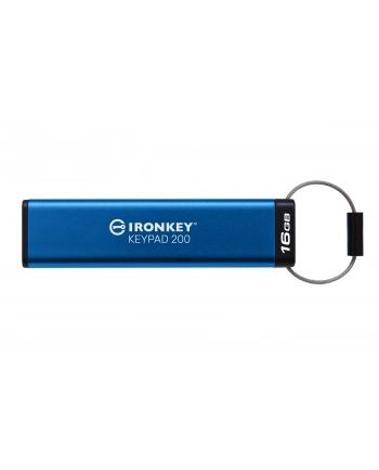 KINGSTON 16GB IronKey Keypad 200 FIPS 140-3 Lvl 3 Pending AES-256 Encrypted nr 1