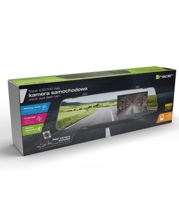 TRACER 4.5D FHD VELA G-sensor. Parking mode car camera nr 1
