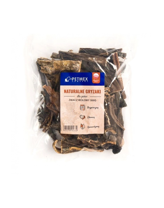 Gryzak dla psów PETMEX Żwacz wołowy 500g główny