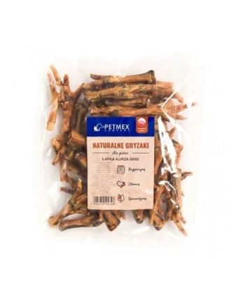 Gryzak dla psów PETMEX Łapa kurza 500g nr 1