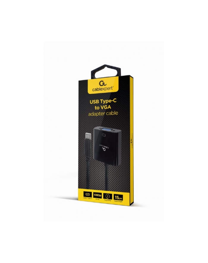 GEMBIRD Adapter USB-C do VGA główny