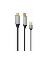 GEMBIRD A-HDMIM-DPF-01 Aktywny adapter 4K HDMI na DisplayPort czarny - nr 2