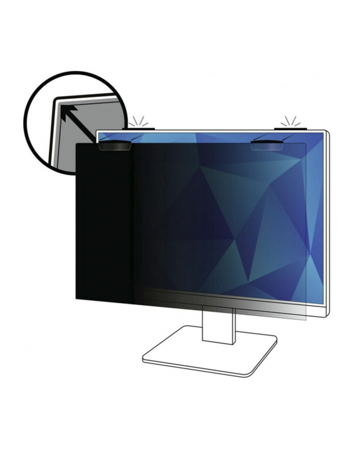 3M Privacy Filter for 21.5inch Full Screen Monitor with COMPLY Magnetic Attach 16:9 PF215W9EM główny