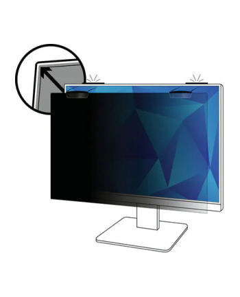 3M Privacy Filter for 27inch Full Screen Monitor with COMPLY Magnetic Attach 16:9 PF270W9EM