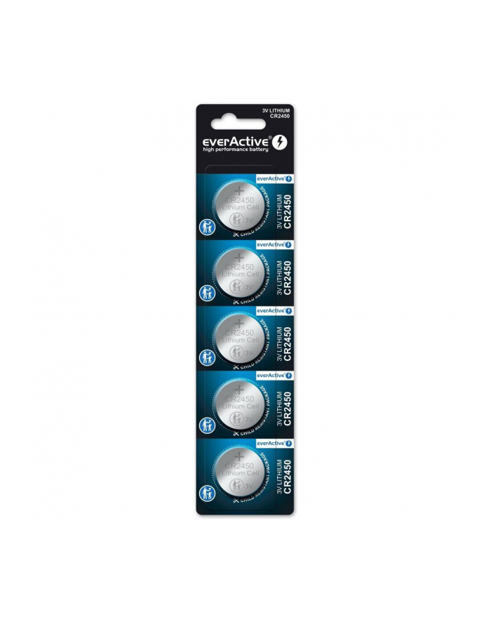 EVERACTIVE BATERIA LITOWA CR2450 BLISTER 5 SZT CR24505BL główny