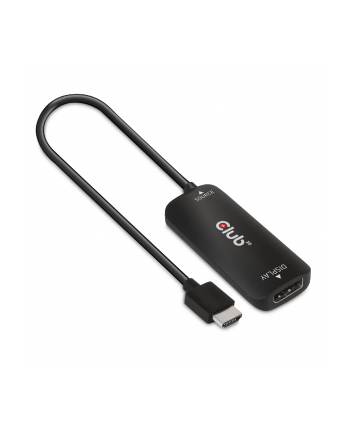 club 3d Adapter Club3D CAC-1335 HDMI™+ Micro USB to DisplayPort™ 4K120Hz or 8K30Hz M/F Active Adapter