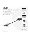club 3d Adapter Club3D CAC-1335 HDMI™+ Micro USB to DisplayPort™ 4K120Hz or 8K30Hz M/F Active Adapter - nr 65