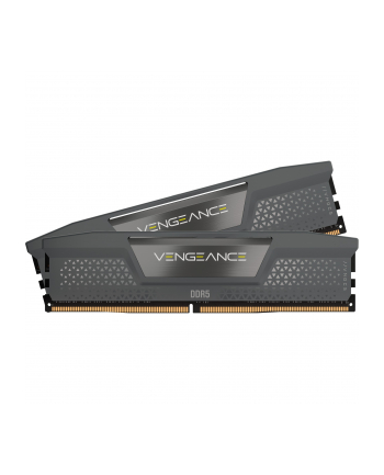 CORSAIR VENGEANCE 32GB 2x16GB DDR5 6000MHz DIMM Unbuffered 36-36-36-76 Std PMIC AMD EXPO Cool Grey Heatspreader Black PCB 1.35V