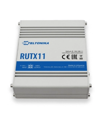 TELTONIKA RUTX11 LTE-A/CAT6/Dual WiFI Band and BLE Router Dual-SIM US Version