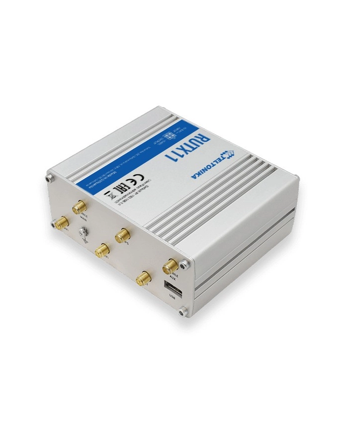 TELTONIKA RUTX11 LTE-A/CAT6/Dual WiFI Band and BLE Router Dual-SIM US Version główny