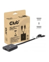 club 3d Adapter Club3D CAC-1335 HDMI™+ Micro USB to DisplayPort™ 4K120Hz or 8K30Hz M/F Active Adapter - nr 59