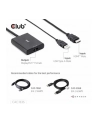 club 3d Adapter Club3D CAC-1335 HDMI™+ Micro USB to DisplayPort™ 4K120Hz or 8K30Hz M/F Active Adapter - nr 67
