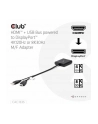 club 3d Adapter Club3D CAC-1335 HDMI™+ Micro USB to DisplayPort™ 4K120Hz or 8K30Hz M/F Active Adapter - nr 70