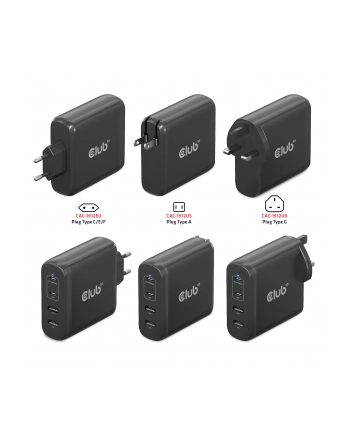 club 3d Club3D CAC-1912(wersja europejska) Travel Charger 100W nr 2