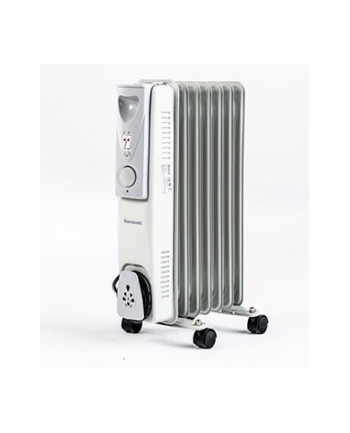Grzejnik olejowy Ravanson OH-07 (1500W; 7; kolor szary) nr 2