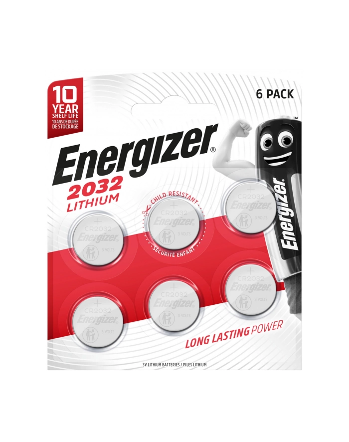 BATERIA ENERGIZER SPECJALISTYCZNA CR2032 /6 NEW główny