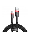 BAS(wersja europejska)S KABEL CAFULE 3A 1M (CZERWONO-CZARNY) - nr 2