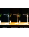 MONTIS MT042 LAMPKA BIURKOWA LED BIAŁA 230V + USB - nr 5